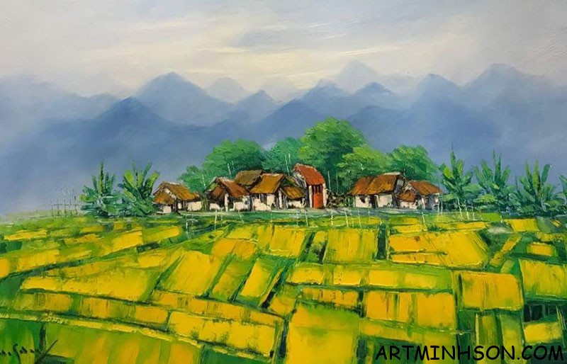 tranh nghệ thuật Việt Nam - Art Minh Son